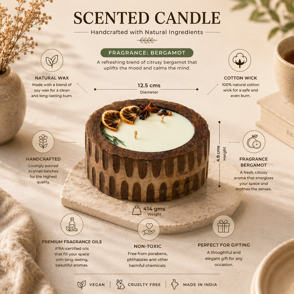 Heritage Bowl Candle - Bergamot