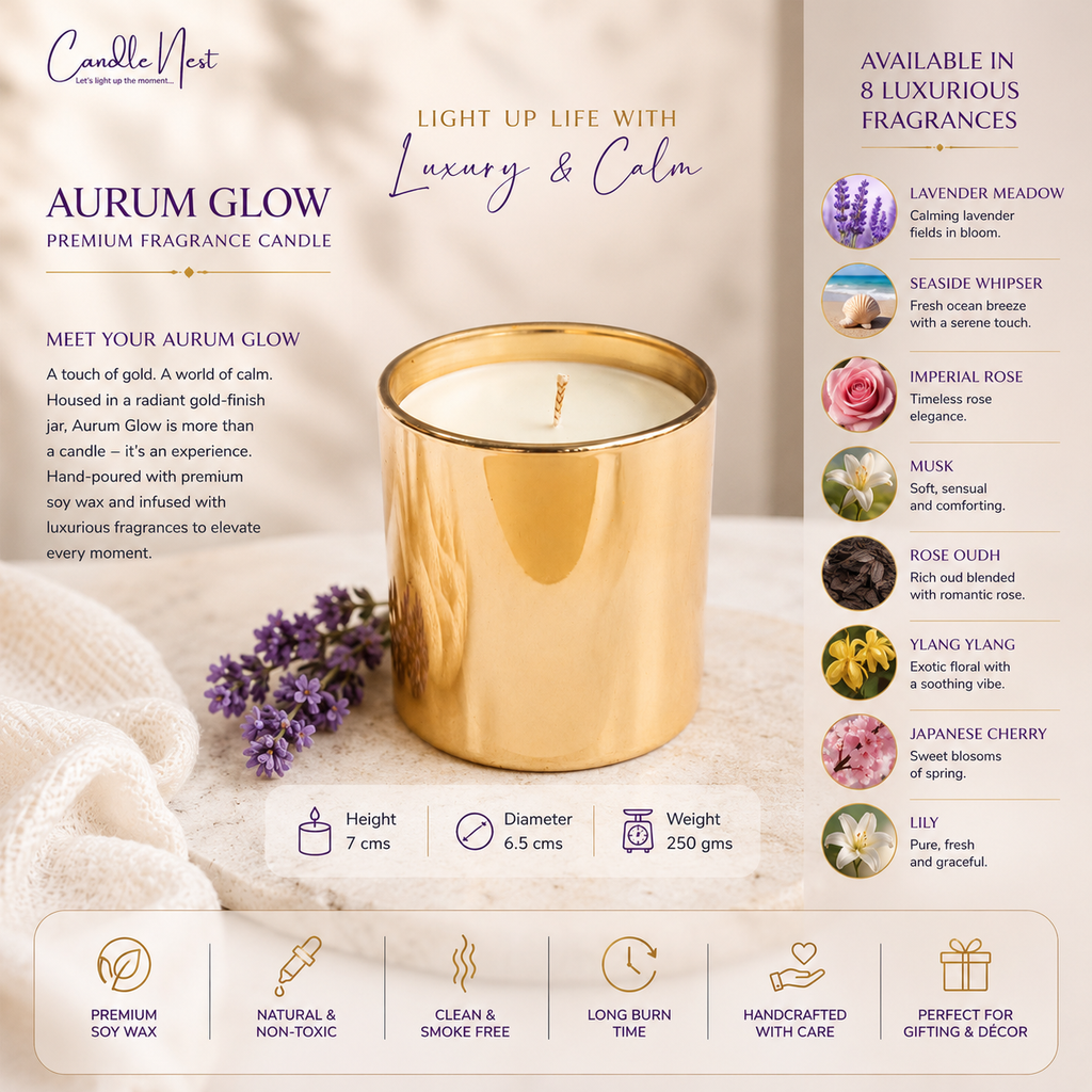 Aurum Glow Candle