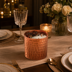 Majestic Hammered Jar Candle - Bergamot
