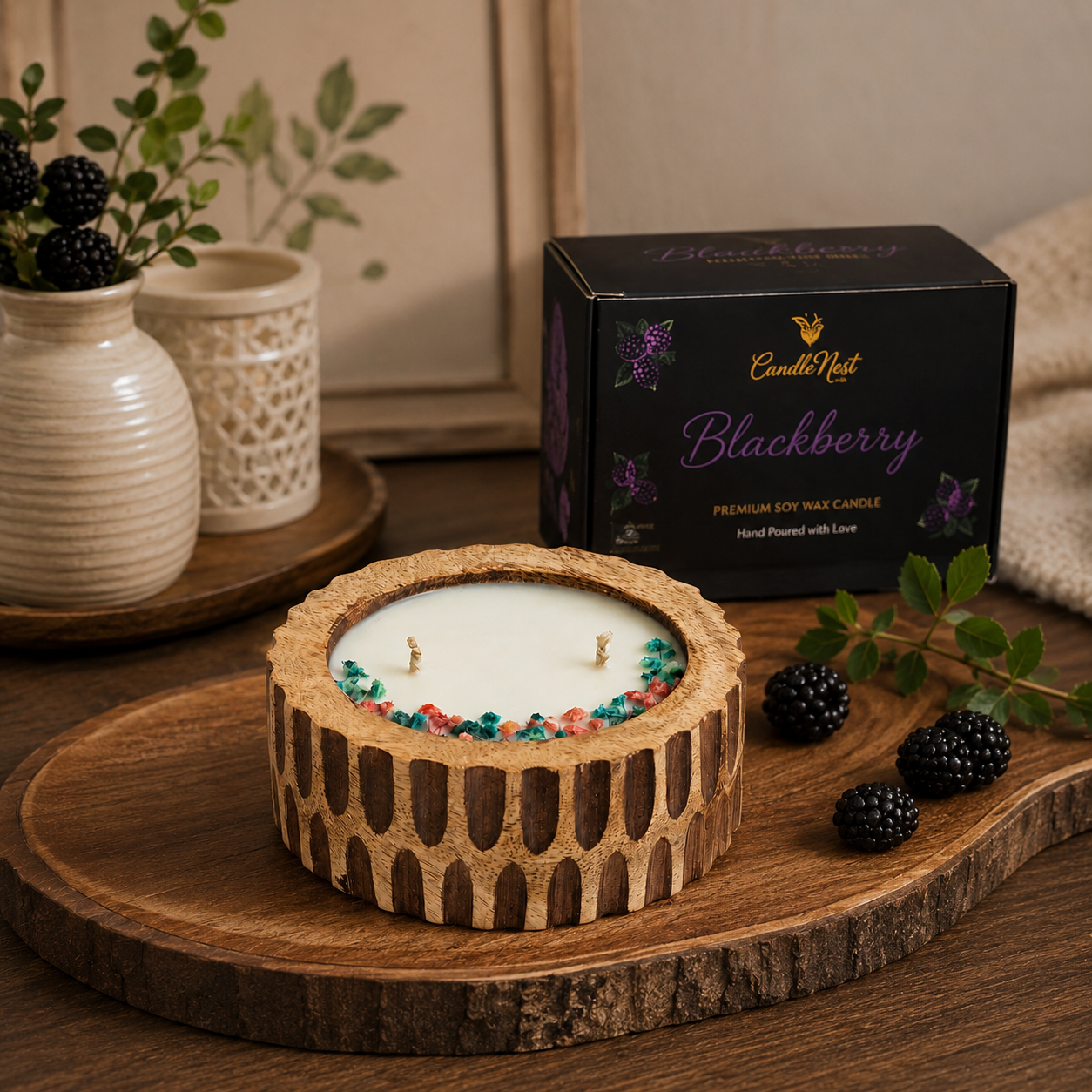 Heritage Bowl Candle - Blackberry