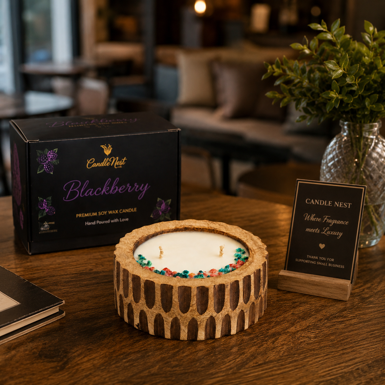 Heritage Bowl Candle - Blackberry