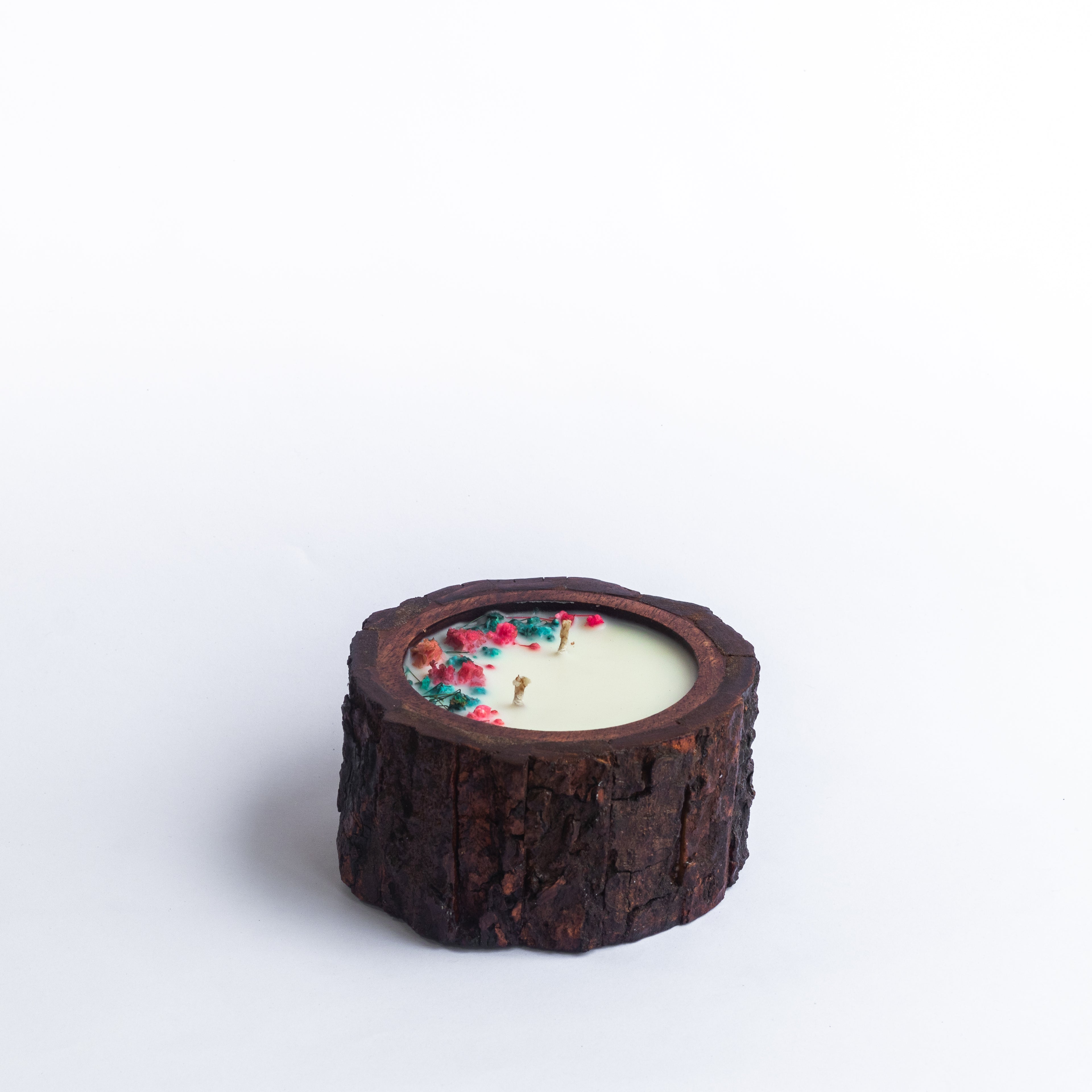 Wooden Bark Candles - Blackberry