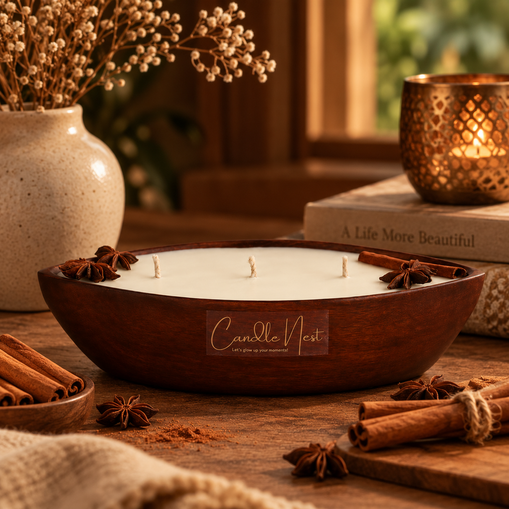 Serene Voyage Candle - Cinnamon