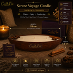 Serene Voyage Candle - Cinnamon