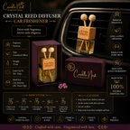 Crystal Reed Diffuser Car Freshner