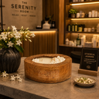 Amorphic Wooden Bowl Candle - Ethereal Jasmine