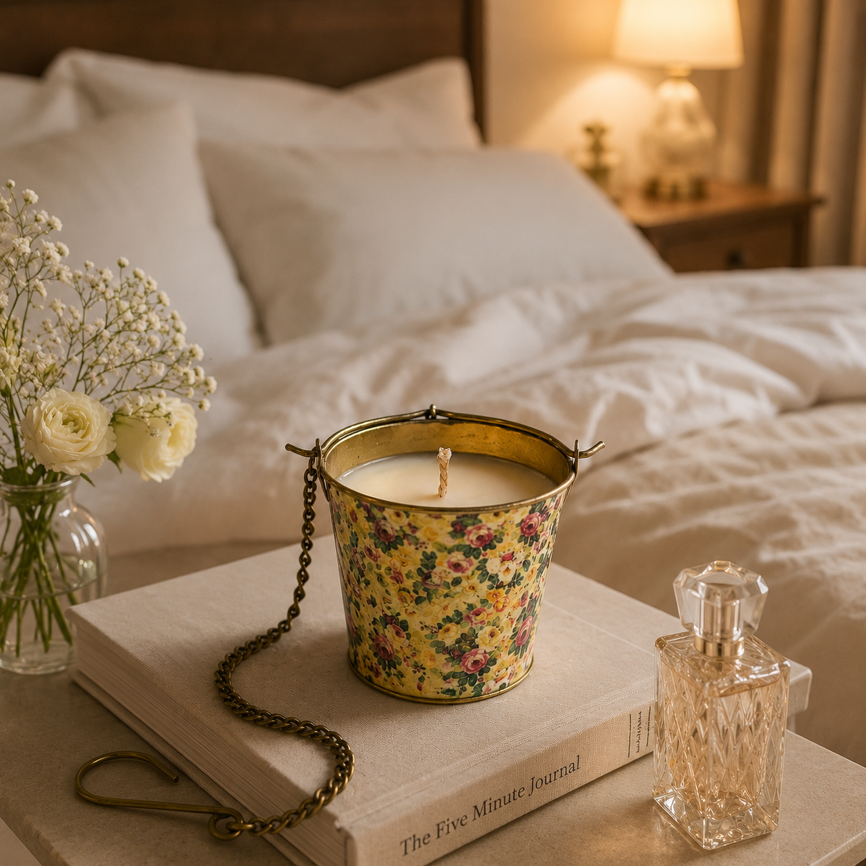 Hanging Bucket Candle - Ethereal Jasmine