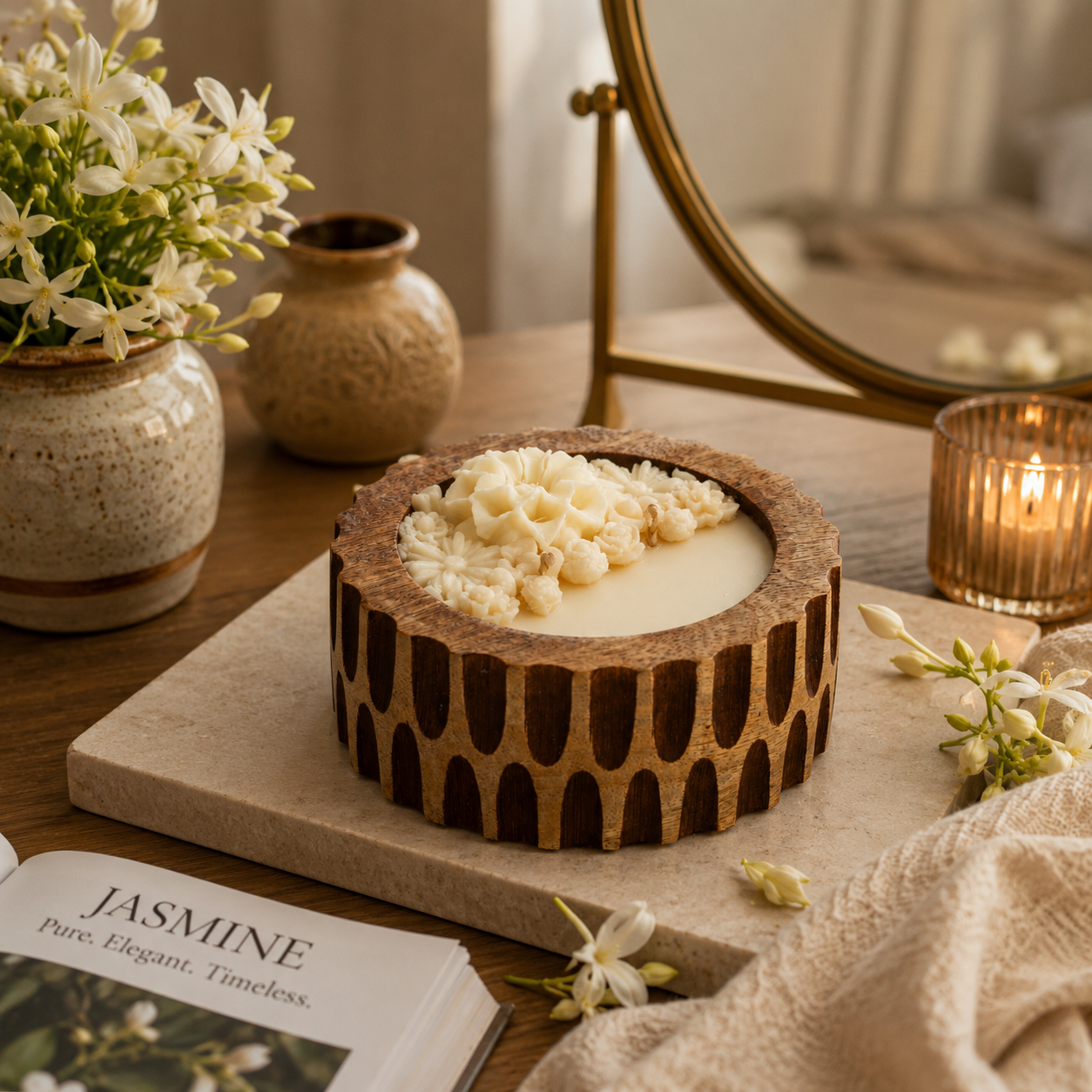 Heritage Bowl Candle - Ethereal Jasmine