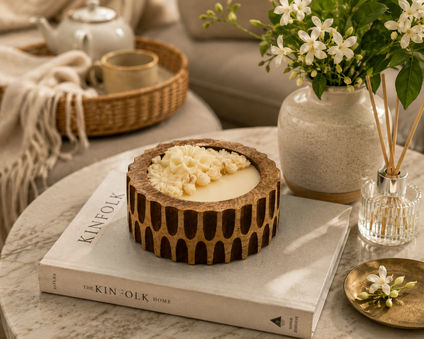 Heritage Bowl Candle - Ethereal Jasmine