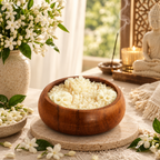 Luxe Wooden Bowl Candle - Ethereal Jasmine