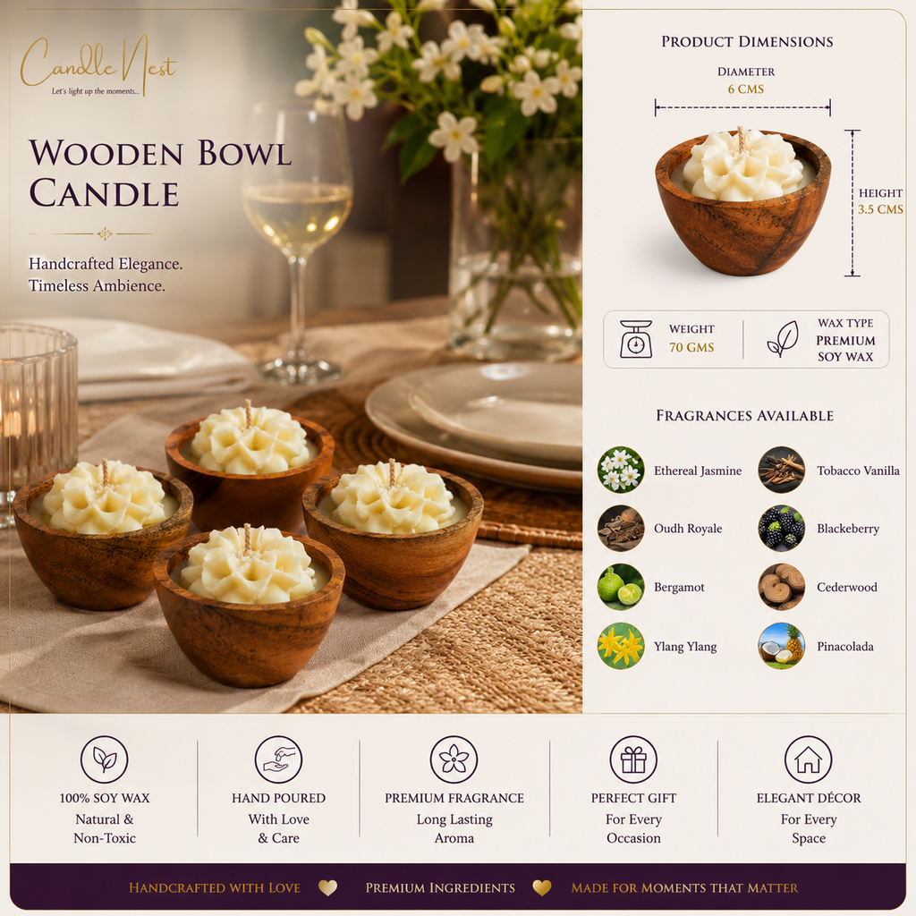 Mini Bowl Candle Set - Ethereal Jasmine