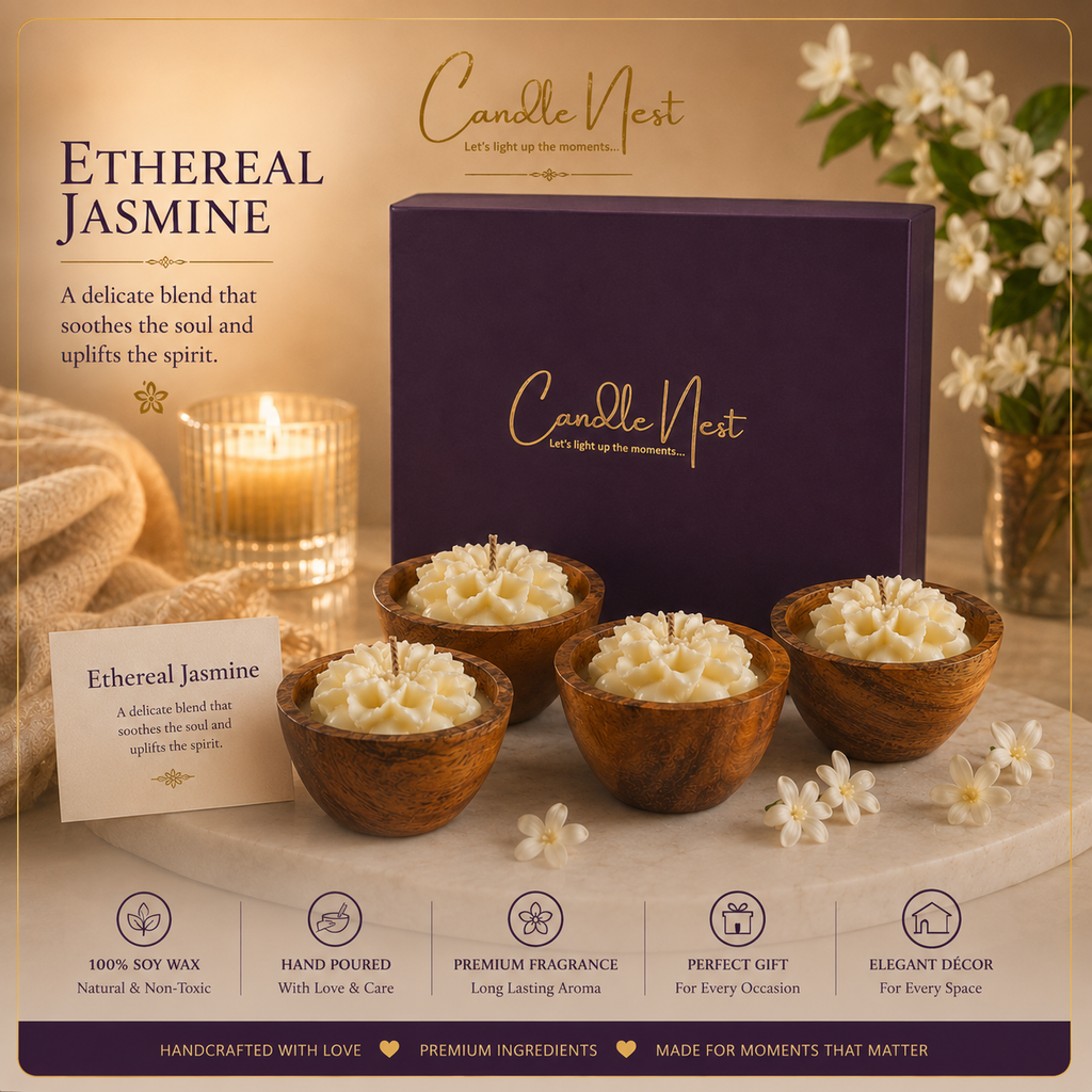 Mini Bowl Candle Set - Ethereal Jasmine