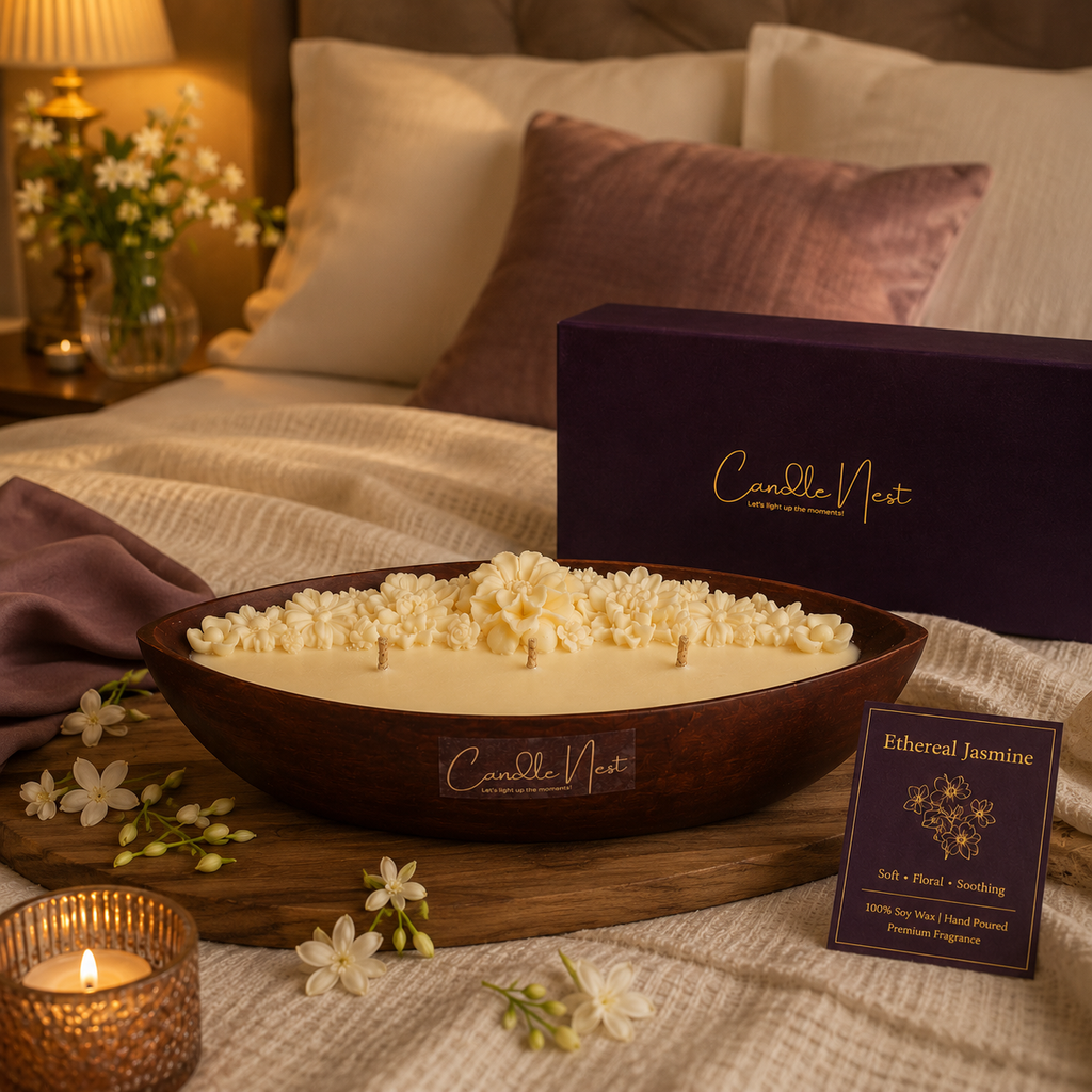 Serene Voyage Candle - Ethereal Jasmine