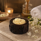 Wooden Bark Candles - Ethereal Jasmine