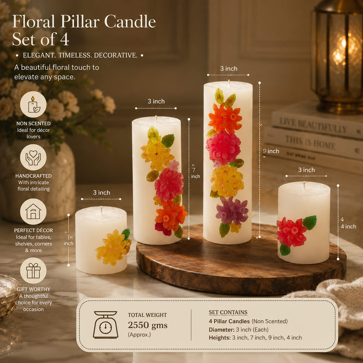 Flora Pillar Collection