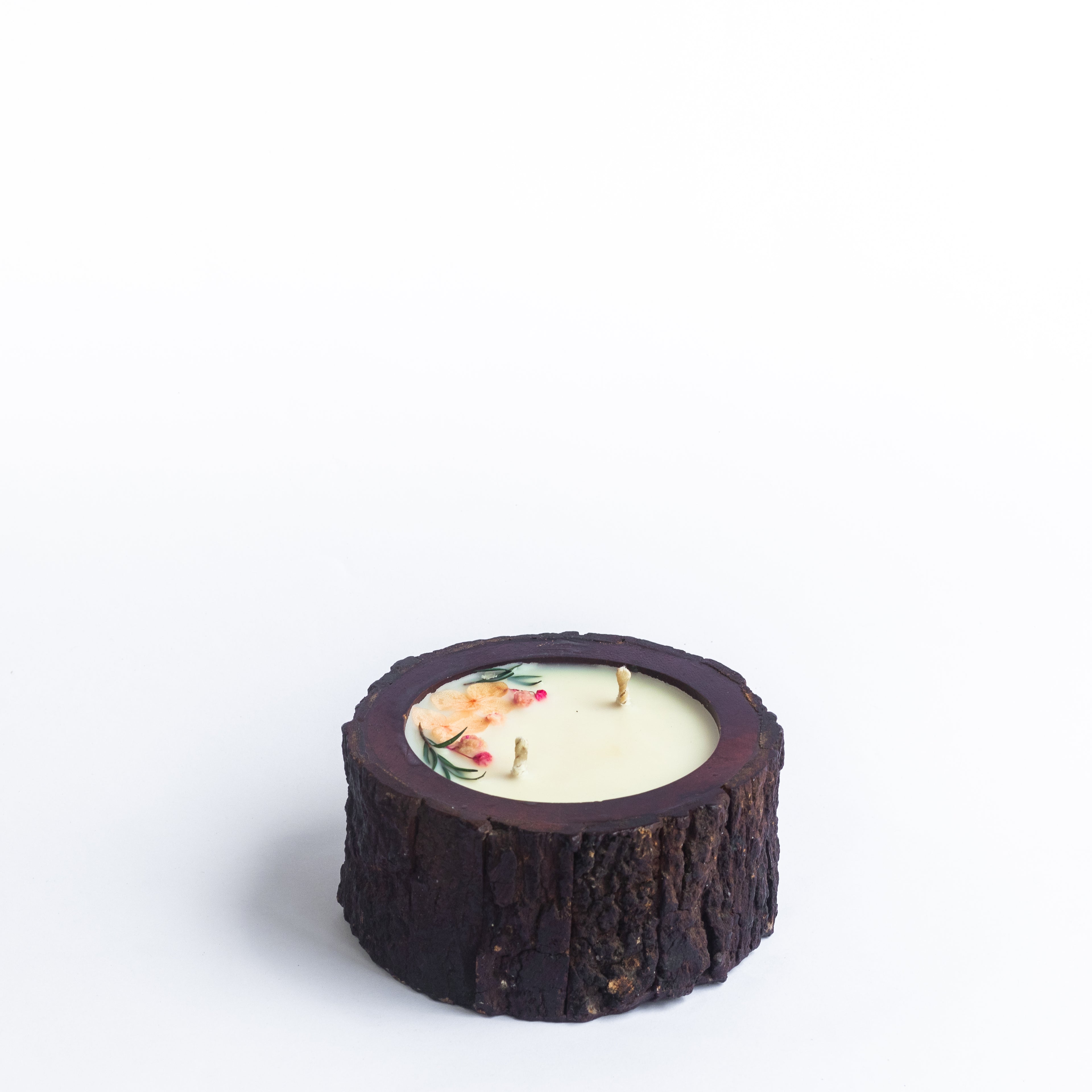 Wooden Bark Candles - Forestwood