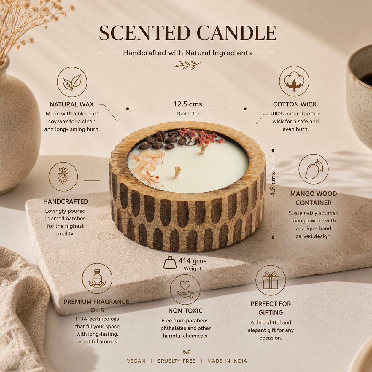 Heritage Bowl Candle - Tobacco Vanilla