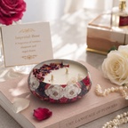 Meenakari Urli Candle - Imperial Rose