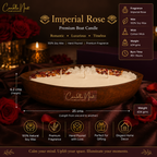 Serene Voyage Candle - Imperial Rose