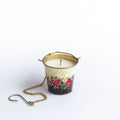 Hanging Bucket Candle - Imperial Rose