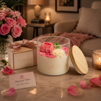Crystal Radiance Candle - Imperial Rose