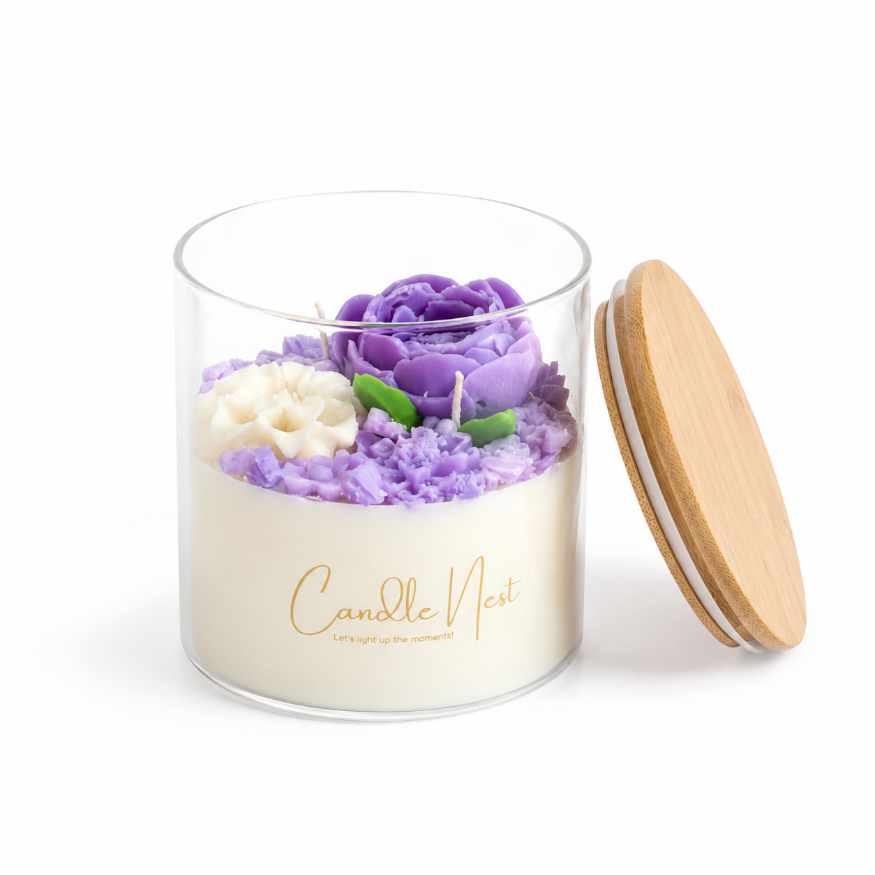 Crystal Radiance Candle - Lavender Meadow