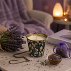 Hanging Bucket Candle - Lavender Meadow