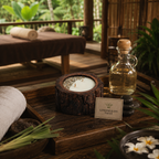 Wooden Bark Candles - Lemongrass Twist