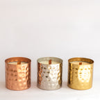 Metallic Harmony Candle Trio