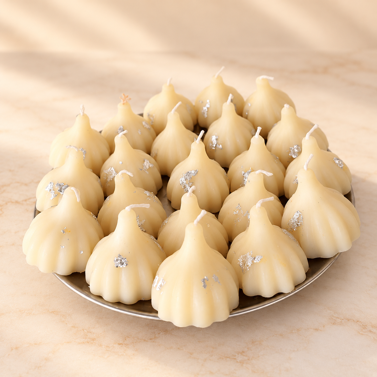 Modak Candle - Velvety Vanilla (Pack of 36)