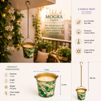 Hanging Bucket Candle - Mogra