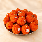 Motichoor Laddu Candle - Orange (Pack of 32)