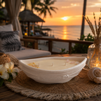 Luna Boat Candle - Musk