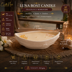 Luna Boat Candle - Musk