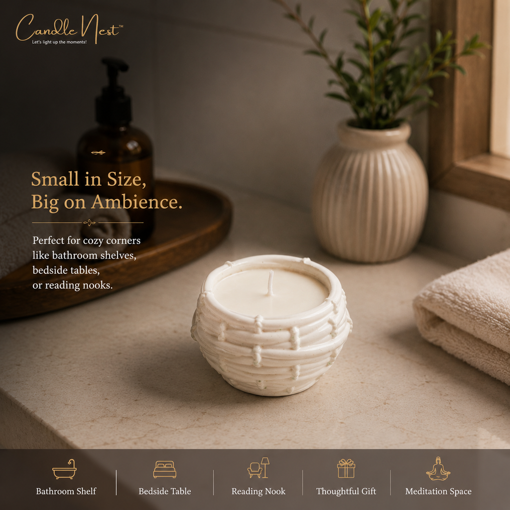 Ceramic Nest Candle