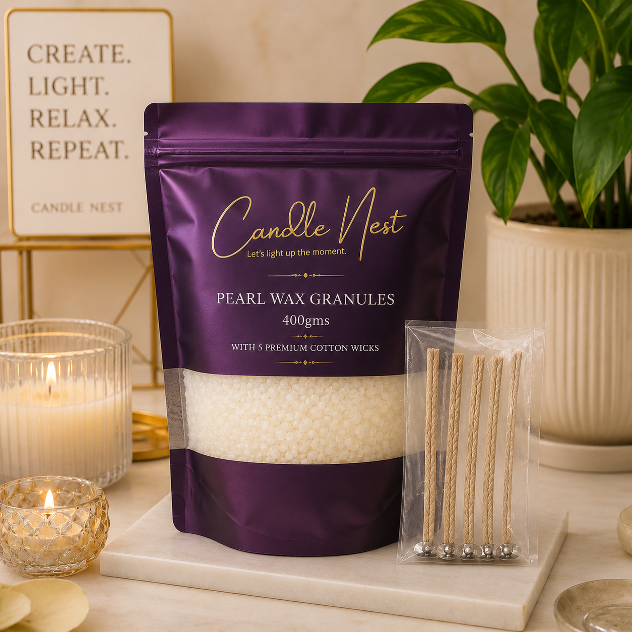 Pearl Wax Granules