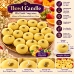 Peda Candle - Mix Fruit (Pack of 48)