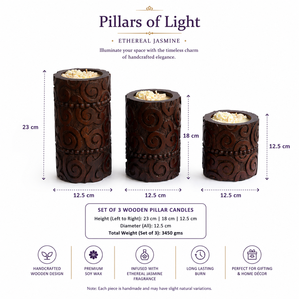Pillars Of Light set of 3
