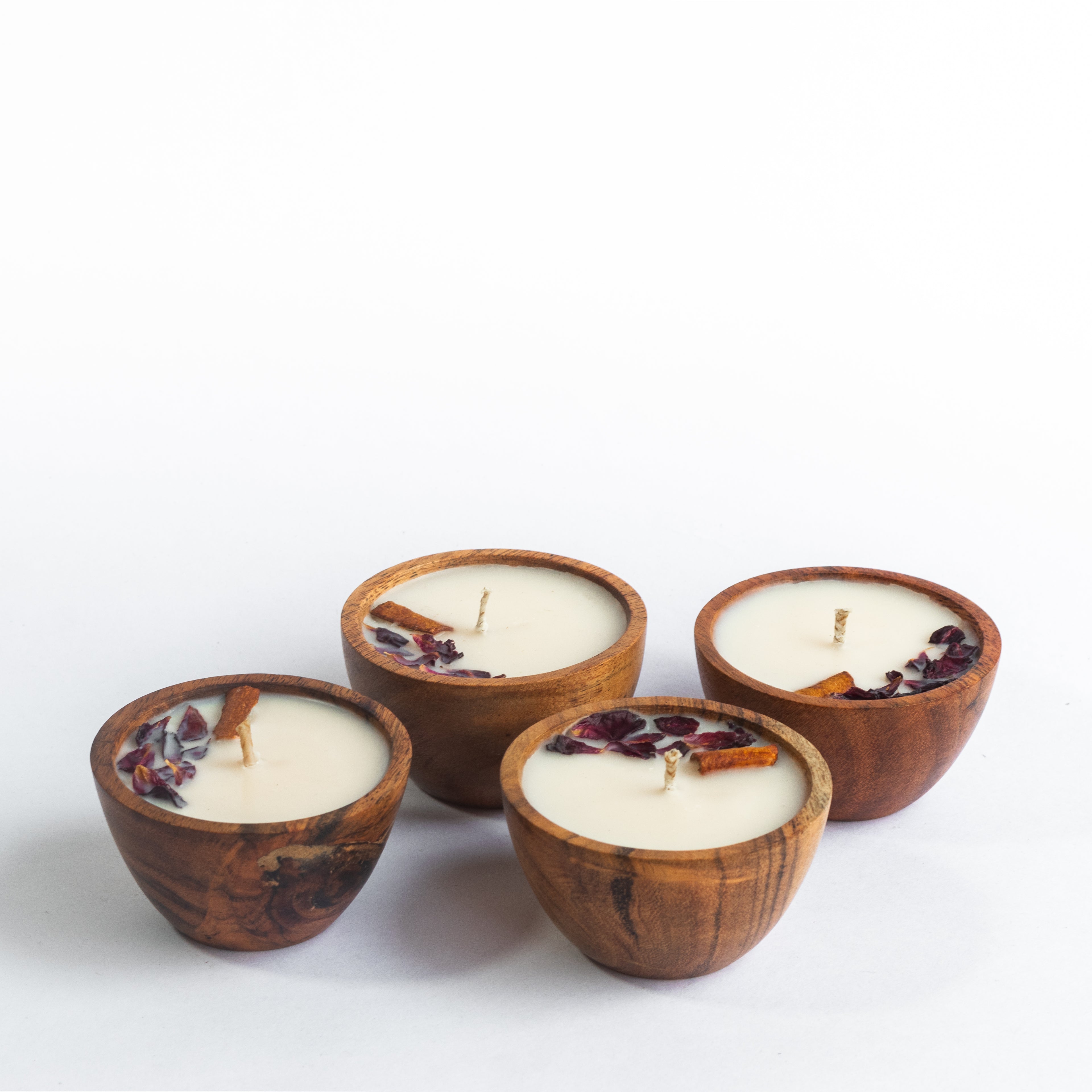 Mini Bowl Candle Set - Rose Oudh
