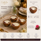 Mini Bowl Candle Set - Rose Oudh