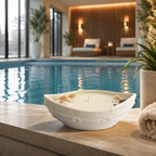 Luna Boat Candle - Seaside Whipser