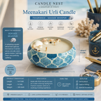 Meenakari Urli Candle - Seaside Whisper