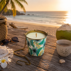 Hanging Bucket Candle - Seaside Whisper