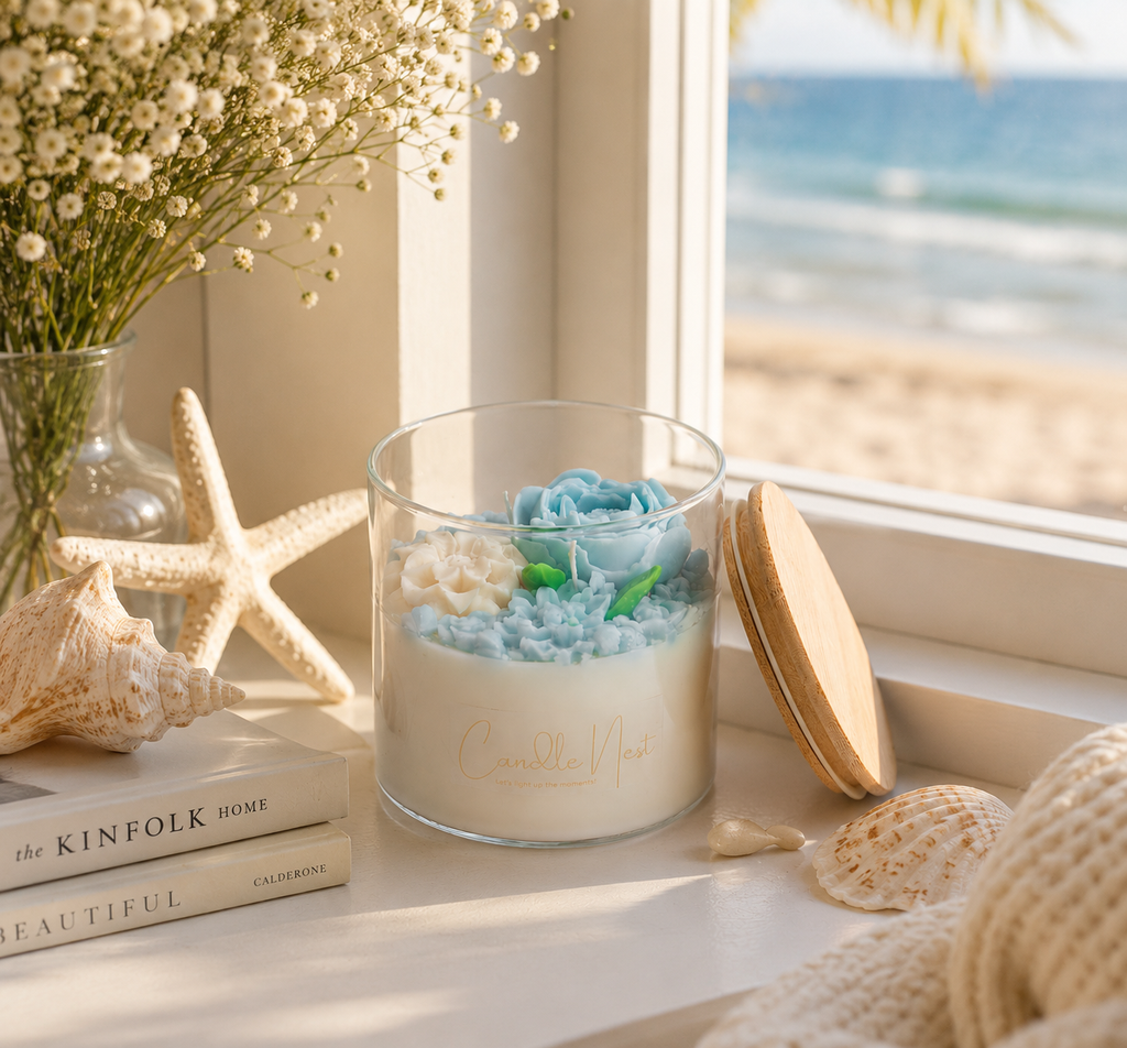 Crystal Radiance Candle - Seaside Whisper