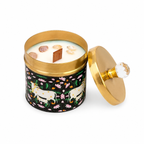 Black- Pichwai Jar Candle - Seaside Whisper