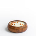 Luxe Wooden Bowl Candle - Teakwood