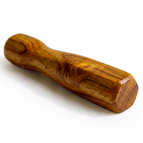 Amorphic Wooden Bowl Candle - Teakwood